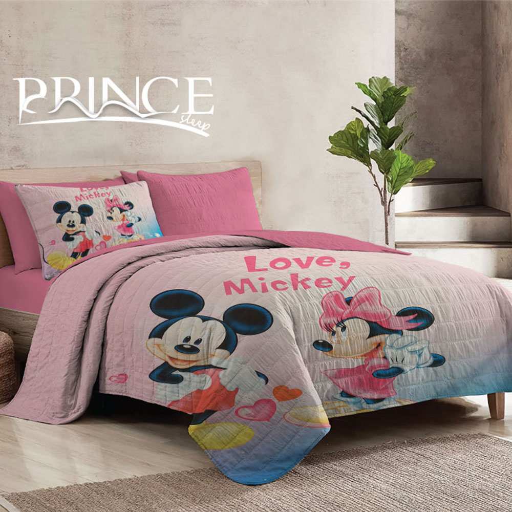 Cartoon Bedspread B- rose
