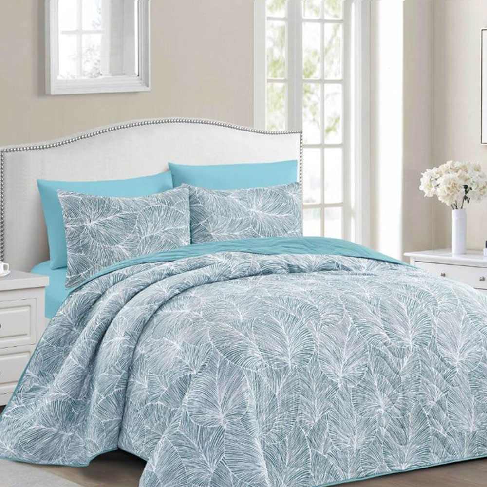 Maya Bedspread - turquoise